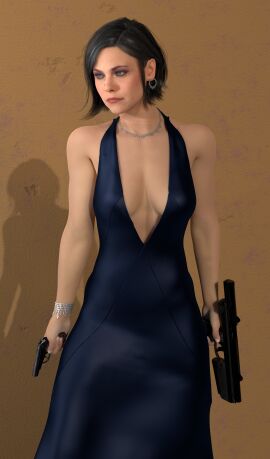 3d ana_de_armas brown_hair call_of_duty call_of_duty_black_ops_6 call_of_duty_black_ops_cold_war dress female helen_park_(cod) james_bond_(series) paloma