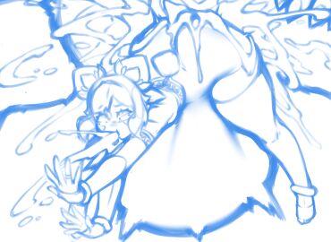 1boy 1girls 2025 airi_(dliwarr) anal anal_sex big_penis cum_through cum_vomit cumflation dliwarr female hi_res high_resolution highres huge_cock human_fleshlight hyper_cumflation inflation large_penis male monster oc original original_character penis size_difference sketch stomach_bulge used_as_an_object vomit vomiting_cum