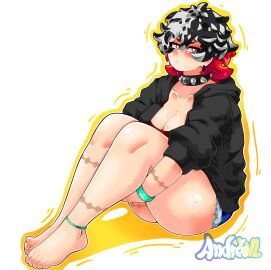 andrewsl big_ass big_breasts big_butt big_thighs big_titties breasts clothing curvaceous curvaceous_female curvaceous_figure curvy curvy_figure curvy_hips female female_focus female_only original original_character short_hair