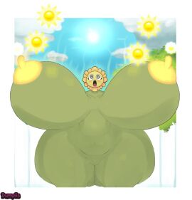 1girls 2025 anthro anthrofied areola artist_name ass big_breasts big_nipples biped blush bodily_fluids border breasts clitoris cloud digital_drawing_(artwork) digital_media_(artwork) dumplis_(artist) electronic_arts elemental_creature elemental_humanoid eyelashes female flora_fauna flower flower_creature flower_girl front_view genitals huge_breasts huge_hips huge_nipples huge_thighs humanoid hyper hyper_breasts hyper_hips hypnotic_eyes hypnotized nipples not_furry nude nude_female open_mouth outside plant plant_girl plant_humanoid plantie plants_vs._zombies plants_vs_zombies popcap_games pussy ringed_eyes saliva sky solo sun sunflower sunflower_(pvz) sweat teeth text thick_thighs tongue vulva white_border wide_hips x_alexnsfw2