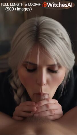 ai_generated anal anal_sex animated blowjob blowjob_face cd_projekt_red ciri cirilla_fiona_elen_riannon cum_in_mouth cum_inside looking_at_viewer looking_back oral_creampie pov pov_eye_contact tagme the_witcher the_witcher_(series) the_witcher_3:_wild_hunt the_witcher_4 video witches_ai