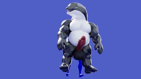 3d abdominals abs absurd_res anal anal_sex anthro ass balls ballsack belly black_body blue_body buff cock duo fat_ass fish gay humanoid male metallic_body only_male orca penis pepsi pepsiman shiny_skin thatsillyguy whale white_body