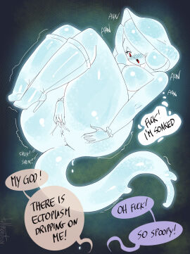 1girls anus ass big_ass big_butt bodily_fluids breasts clothing female finger_fuck fingering fingering_self footwear fullmontis genital_fluids genitals ghost ghost_girl hi_res high_heels holding_butt humanoid masturbation naked_footwear nipples pussy shoes spirit vaginal_fluids vaginal_masturbation vaginal_penetration