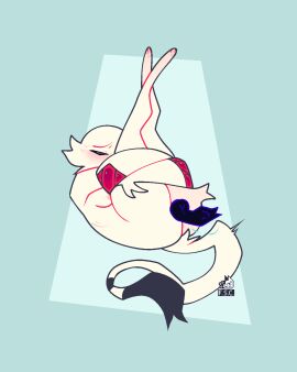 1girls 4:5 animal_genitalia animal_penis animated anthro anthro_on_anthro anthro_penetrating areola ass balls biped black_sclera bodily_fluids breasts cum female female_penetrated fsc fur genital_fluids genitals hi_res male male/female male_penetrating male_penetrating_female nipples nude penetration penile penile_penetration penis penis_in_pussy pussy sakura_(fsc) sex short_playtime tail vaginal_penetration vertical_video white_body white_fur