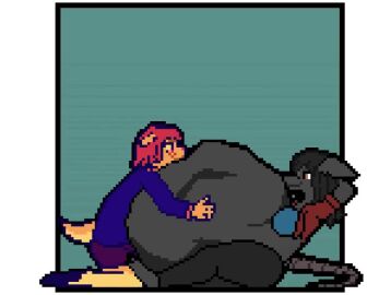 bbw big_breasts breasts cleavage female furry huge_breasts overweight ssbbw stormyrange tagme thick_thighs video vore wide_hips