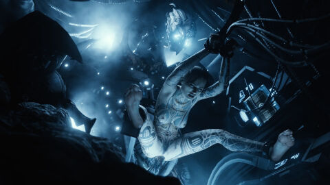 1boy 1girls 1monster 3d alien alien/human anal anal_sex areolae ass bare_arms bare_legs bare_shoulders barefoot big_bulge big_penis bioware black_hair blender body_tattoo bondage breasts cable captured completely_naked completely_nude corruption cybernetic_eye cybernetic_penis cyborg defeated device domination duo feet feet_apart female female_human female_human/male_monster female_penetrated from_behind full_body_tattoo genitals glowing_eyes hairy_pussy hourglass_figure human_female indoors inside interspecies jack_(mass_effect) legs legs_apart light-skinned_female light_skin lipstick male male/female mass_effect mass_effect_3 mechanical_arm mechanical_fixation mechanical_penis medium_breasts monster monster_rape naked naked_female nipples no_balls nude nude_female orgasm_factory penile penile_penetration penis penis_in_ass ponytail pubic_hair pussy raped_by_monster reaper_(mass_effect) resisting restrained restrained_feet restrained_wrists robot sci-fi sex shackled shackled_ankles shackled_wrists shaved_sides short_hair side_shave size_difference skinny skull_head small_breasts soles spread_legs straight taken_from_behind tattoo tattoos thighs tight_fit toes turian visible_pussy xenophilia zmsfm