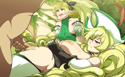 1girls big_breasts breasts character_request copyright_request female naked nipples nude nude_female pinkseito soft_breasts tagme