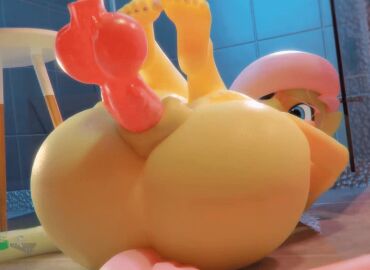 1girls 3d 3d_animation animal_genitalia animated ass ass_close-up ass_closeup ass_focus bathroom big_ass blue_eyes bubble_ass bubble_butt butt butt_close-up butt_focus close-up close-up_ass close-up_feet close-up_pussy close_up close_up_ass close_up_feet close_up_pussy close_up_view closeup closeup_feet closeup_view female fluttershy_(mlp) hooves-art knot my_little_pony pussy pussy_focus vagina vagina_close-up vagina_focus