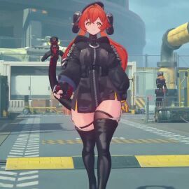 1girls 3d ass big_ass big_butt black_jacket breasts curvy fat_ass flowing_hair game_mod jiggle jiggle_physics jiggling_breasts leotard mechanical_tail mod modded no_sound orange_hair orange_leotard orphie_magnusson smiling stockings tagme thick_thighs thighs video video_games voluptuous voluptuous_female walking walking_towards_viewer zenless_zone_zero