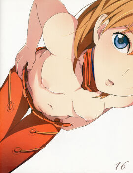 1girls absurd_res absurdres areolae asuka_langley_sohryu bare_arms bare_belly bare_breasts bare_chest bare_hands bare_hips bare_midriff bare_navel bare_nipples bare_shoulders bare_skin bare_tits bare_torso belly belly_button blue-eyed_female blue_eyes bodysuit breasts brown-haired_female brown_eyebrows brown_hair cleavage collarbone dot_nose elbows exposed exposed_arms exposed_belly exposed_breasts exposed_midriff exposed_nipples exposed_shoulders exposed_tits exposed_torso exposing exposing_breasts exposing_chest exposing_nipple exposing_self eyebrows_visible_through_hair female female_focus female_only fingers flat_belly flat_chest flat_chested groin half_naked half_nude high_resolution highres lean_body lean_figure leaning_forward legs legwear light-skined_female light-skinned_female light_skin lips long_hair looking_at_viewer mebae naked naked_female navel neon_genesis_evangelion nipples nude nude_female nudity open_mouth parted_lips petite petite_body petite_breasts petite_female pilot_suit plugsuit red_bodysuit red_legwear red_plugsuit shoulders simple_background skinny skinny_female skinny_waist slender_body slender_waist slim_female slim_waist small_breasts smooth_chest solo standing teenage_female teenager thick_thighs thighs thin_waist tongue topless topless_female uncensored uncensored_breasts uncensored_nipples undressing undressing_self upper_body white_background young