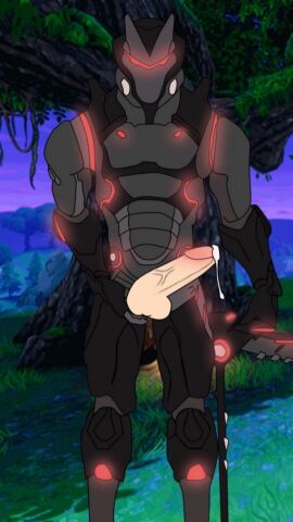 forest helmet holding_weapon nature outdoors standing weapon