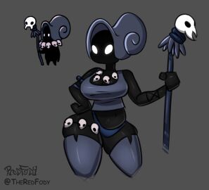 darkfody hollow_knight redfody_(artist) safe safe_for_work sfw snail_humanoid snail_shaman tagme