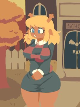 aged_up animated anthro cum cum_inside deer deltarune female frame_by_frame furry male/female muffinpad no_lineart noelle_holiday nude sound tagme vaginal_penetration video