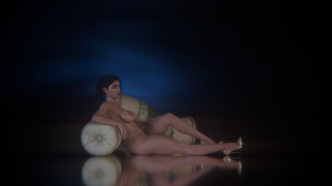 3d derpycapybara dina_(the_last_of_us) female heels heels_only high_heels high_heels_only naked_footwear nude nude_female the_last_of_us