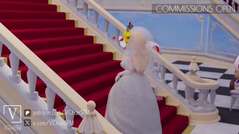 animated big_penis bowser clothing cumshot doggy_style facial foursome group_sex long_video longer_than_30_seconds longer_than_one_minute mario_(series) mario_bros monster monster_cock nintendo no_sound pauline princess_daisy princess_peach stockings super_mario_bros. tagme video wedding_dress