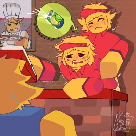 2boys 2d anal_sex ass black_eyes blocky_body blonde_hair cashier clothing crying cum cum_in_mouth cum_in_pussy cum_inside customer delivery elliot_(work_at_a_pizza_place) female gay gay_sex hadisuffer horny male male/male male_only noob original pizzeria public public_sex pussy roblox roblox_avatar roblox_game robloxian self_upload sex sex_in_clothing sex_in_public work_at_a_pizza_place worker yellow_body