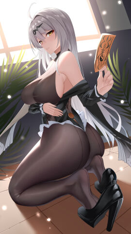 anime female high_heels sex shoe_dangle