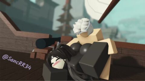 1boy 1girls 3d 3d_animation anal_insertion anal_penetration animated ass black_body blush blush_lines blushing cannon deepwoken face_down_ass_up faceless_male fair_skin fat_ass female from_behind khan_(deepwoken) looping_animation male no_sound penetration roblox roblox_game robloxian sancrr34 ship short_playtime shorter_than_10_seconds straight straight_sex twitter_username vesperian_(deepwoken) video