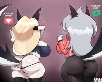 2025 absurd_res anal anal_sex anthro ass big_breasts big_butt black_body black_fur breasts buttplug buttplug_tail canid canid_demon canine charlie_morningstar demon demon_humanoid duo fake_tail female fur grey_hair hair hazbin_hotel hellaverse hellhound helluva_boss hi_res huge_breasts huge_butt humanoid lollipopcon long_hair loona_(helluva_boss) mammal mythological_canine mythological_creature mythology penetration plug_(sex_toy) sex_toy white_body white_fur