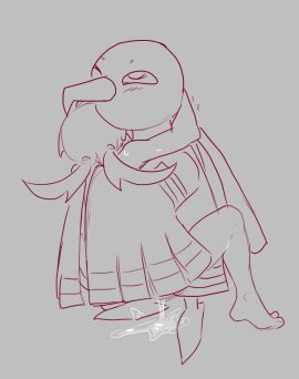 1boy 1girls arms_around_neck arms_around_partner female lyra_(pokemon) male monochrome pokemon pokemon_hgss pokephilia pussy pussy_juice pussy_juice_puddle sex ungulatr xatu