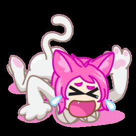 1girls animated ass big_ass big_breasts breasts cat_ears cat_girl cat_tail catgirl crying_laughing female female_focus female_only laugh laughing laughing_at_viewer nekochan_(telegram) not_porn official_art sfw shiny_ass simple_background tagme_(artist) telegram transparent_background unknown_artist xd