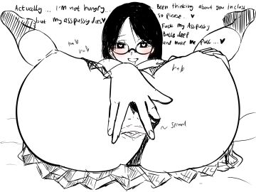 1girls anal anal_invitation anal_only anal_slut anal_spread anus asian_female ass begging_for_anal big_ass chindo chinese_indonesian clothed_sex drooling female female_only glasses heart-shaped_pupils horny_female indonesian meeow68 panties_aside plow_pose seductive_look skirt socks talking_to_viewer virgin virgin_doing_anal white_shirt