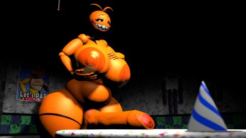 3d 3d_(artwork) animatronic ass big_areola big_ass big_belly big_breasts big_butt big_nipples big_penis big_thighs breasts chubby chubby_female female five_nights_at_freddy's five_nights_at_freddy's_2 futa_only futanari huge_ass huge_breasts huge_butt huge_cock huge_nipples huge_thighs intersex massive_breasts massive_penis massive_thighs penis sfm solo source_filmmaker thick_ass thick_legs thick_penis thick_thighs toy_chica_(cyanu) toy_chica_(fnaf) wide_hips