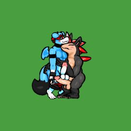 animated big_penis furry gay joe_(oh_so_hero!) male male/male oh_so_hero! penis yaoi