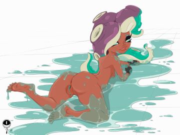 ass ass_focus ass_up asshole back_view big_ass big_butt breasts brown_body brown_nipples brown_skin busty busty_female ebony female female_focus female_only lx_art marina marina_(splatoon) naked naked_female nintendo nintendo_switch nipples nude nude_female octoling octoling_anus octoling_girl octoling_pussy octopus pussy solo solo_female solo_focus splatoon splatoon_(series) splatoon_2 splatoon_2:_octo_expansion thick thick_ass video_games