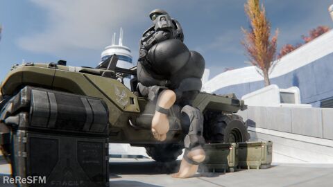 1girls 3d armor ass ass_bigger_than_head behind_view big_ass big_butt bubble_ass bubble_butt clothing curvaceous curvy curvy_figure feet female female_only foot_fetish halo_(series) helmet huge_ass looking_back low-angle_view mostly_clothed musk musk_clouds musky_feet reresfm solo solo_female spartan_(halo) steam steamy_feet thick_thighs tight_clothing voluptuous voluptuous_female wide_hips