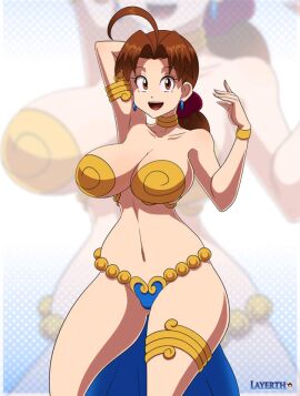 artist_name bare_arms bare_legs bare_midriff bare_shoulders bare_thighs belly_button belly_dancer belly_dancer_outfit big_breasts bikini bikini_top blue_earrings blue_gem blue_gemstone blue_loincloth blue_text bra bracelet braided_hair braided_ponytail breasts brown_eyes brown_hair cleavage collar crossover crossover_cosplay dancer dancer_class dancer_girl dancer_outfit delia_ketchum_(pokemon) earrings female gem gemstone gold_(metal) gold_bikini gold_bikini_top gold_bra gold_bracelet gold_collar gold_jewelry gold_thigh_ring gold_thighlet golden_bikini golden_bikini_top golden_bra golden_bracelets golden_collar golden_thigh_ring happy happy_female harem_girl harem_jewelry harem_outfit inner_sideboob layerth light-skinned_female light_skin loincloth long_hair metal_bra metal_collar midriff milf navel overboob pokemon pokemon_(anime) ponytail shantae shantae_(cosplay) shantae_and_the_pirate's_curse sideboob slave slave_bikini slave_collar slave_girl slave_outfit tanline_island thick_thighs thigh_ring thighlet