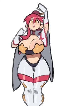 1girls big_breasts breasts female female_focus female_only huge_breasts large_breasts long_hair red_hair ruka481 solo space_yoko star_pasties tagme tengen_toppa_gurren_lagann thick_thighs thighs video wide_hips yellow_eyes yoko_littner