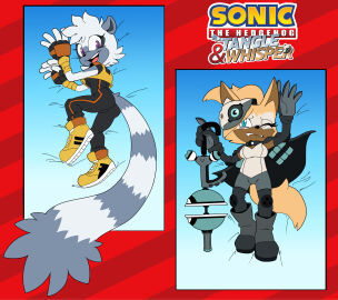 2girls animal_ears animal_tail anthro anthro_female ass bodysuit dakimakura dakimakura_design dakimakura_pose eyelashes female fingerless_gloves footwear fur furry genitals gloves grey_body grey_fur grey_hair happy idw_publishing leatherruffian lemur lemur_tail long_tail looking_at_viewer lying lying_on_back lying_on_side on_bed purple_eyes pussy sega short_hair sonic_(series) sonic_the_hedgehog_(comics) sonic_the_hedgehog_(idw) sonic_the_hedgehog_(series) spread_legs tail tangle_the_lemur tongue two-tone_body two-tone_fur vagina whisper_the_wolf white_fur white_hair