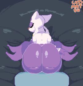1boy 2d 2d_animation ambiguous_gender ambiguous_penetration animated anthro artist_name artist_signature ass ass_focus ass_ripple ass_up bed big_ass bouncing_ass closed_eyes doggy_style erection faceless faceless_male female glistening glistening_body huge_ass interspecies jiggle mammal mienshao penis pixel_animation pixel_art pokemon pokemon_(species) pokephilia pov purple_fur purple_skin rippling_ass sex sex_from_behind shiny_skin shorstack signature sound sound_edit straight tagme thick_ass thrusting uromatsu video white_fur white_skin