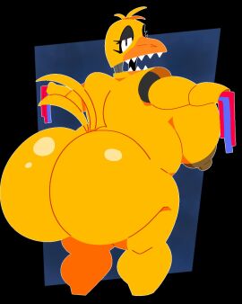 1girls 2d animatronic anthro armless ass big_ass big_breasts breasts bubble_ass bubble_butt busty digital_media fat_ass female female_only five_nights_at_freddy's furry hoovedleader huge_ass huge_breasts large_ass large_breasts massive_ass nipples solo thick_ass thick_thighs wide_hips withered_chica