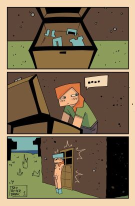 1futa 2024 alex_(minecraft) areolae arms_behind_back balls better_version_at_source blush erect_nipples erection exhibitionism flat_chest flat_chested functionally_nude futa_only futanari human intersex light-skinned_futa light_skin long_hair minecraft nipples nude nude_futa outside penis skyafterdark solo solo_futa standing tagme trans_woman transfem twitter_sample