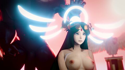 almost_naked almost_nude armband armbands ass_up bouncing_breasts corpse crown dead dead_eyes death defeated defeated_female defeated_heroine demon_horns destroyed destroyed_brain devil_horns dying dying_eyes erect_penis erection execution extreme_muscles extreme_size_difference eyes_rolling_back female_death female_focus fully_erect fully_nude fully_nude_male god goddess green_eyes green_hair halo headwear holy_relic huge_horns huge_muscles larger_male laughing lying_on_side masked masked_male massive_penis mouth_agape muscular muscular_male no_sex nosebleed not_again palutena petite petite_body petite_female public public_nudity red_body red_skin satan sexy_punishment small_breasts stadium stadium_background statue sunset tagme thigh_highs thighhighs topless topless_female twitching video