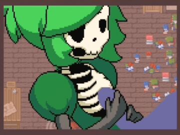 akai_(ugokashitari) animated animation boobjob breasts cum cum_on_breasts cum_on_ribs female female/male female_focus game_cg genitalia green_clothes green_clothing green_hair handjob horizontal_image horizontal_video longer_than_10_seconds loop male male/female princess_and_conquest sex short_playtime shorter_than_10_minutes shorter_than_30_seconds shorter_than_3_minutes shorter_than_five_minutes shorter_than_four_minutes shorter_than_one_minute shorter_than_two_minutes skeleton skeleton_girl white_body white_bones