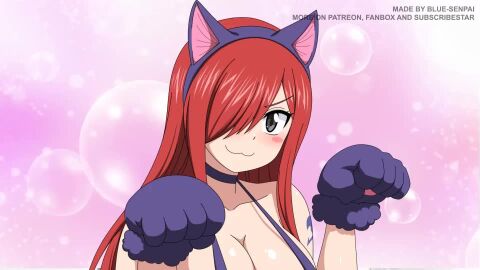 1futa :d animal_ears animated artist_name ass bangs bare_shoulders bent_over bikini black_legwear blue-senpai blush bow bowtie breasts bunny_ears bunny_girl bunnysuit cat_ears cat_paws cat_tail cleavage closed_mouth elbow_gloves erza_scarlet fairy_tail fake_animal_ears fake_screenshot female frills futanari gloves hair_over_one_eye has_audio heart jellal_fernandes large_breasts leotard long_hair looking_at_viewer lying navel nude on_side open_mouth patreon_logo patreon_username paw_gloves paw_pose paw_print paws penis polka_dot red_hair sex shiny smile solo solo_focus spread_legs straight swimsuit tagme tail thighhighs uncensored vaginal_penetration video watermark web_address