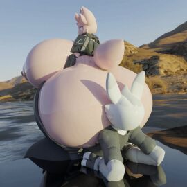 1boy 1girls 3d_animation animated animated_gif ass ass_smothering big_ass big_boobs big_breasts big_female big_female_small_male boy breasts facesitting female furry gif huge_ass huge_butt hyper_ass male massive_ass massive_boobs massive_breasts massive_butt oakley_(zaclyn) size_difference small_male smothering smothering_ass tagme zaclyn