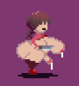 ass big_ass big_breasts breasts cheekybee547 cock cum dripping futa_focus futanari intersex madotsuki penis pixel_art sprite sprite_art tagme twintails yume_nikki