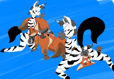 2024 69_position anthro anus backsack balls ballsack bent_over black_body black_fur blue_background bodily_fluids brown_body brown_fur colored cum cum_in_mouth cum_inside cum_on_face disney equid equine eyes_mostly_closed fur gaping gaping_anus genital_fluids genitals green_eyes head_turned hi_res hooves jrxt kneeling looking_at_another looking_back male male/male mammal markings multicolored_body multicolored_fur multiple_poses narrowed_eyes nick_wilde oral orange_body orange_fur penis penis_in_mouth pose sex simple_background smile smirk striped_markings stripes tail tan_body tan_fur two-tone_body two-tone_fur white_body white_fur zebra zootopia