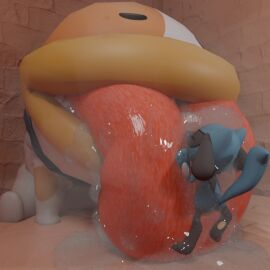 1:1 2025 2025s 3d 3d_(artwork) 3d_art 3d_artwork 3d_background 3d_model 3d_render anthro anthro_on_feral big_tongue bodily_fluids digital_media_(artwork) dripping duo face_lick feral generation_4_pokemon licking nintendo on_tongue oral png pokemon pokemon_(species) poochy riolu saliva saliva_drip saliva_on_body saliva_on_tongue silly_roll size_difference tagme tongue tongue_out zoophilia