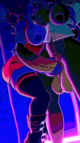 1futa 1girls 3d 5_fingers alternate_version_available animated animatronic anthro anthro_only arm_around_partner balls bear_girl big_breasts big_penis bonfie bottomless breasts breasts_out brown_fur brown_hair bunny_ears cally3d clothed cryptiacurves eye_contact fangs fazclaire's_nightclub female five_nights_at_freddy's frenni_fazclaire furry furry_only futa_on_female futanari genitals handjob huge_cock intersex looking_pleasured masturbation nightclub penis precum purple_body purple_hair rabbit smile smiling sound tagme thick_thighs thighhighs thighs throbbing_penis tongue tongue_out video