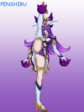 female female_focus high_heels league_of_legends penshiru star_guardian_series star_guardian_syndra syndra