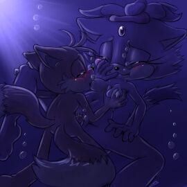 1boy 1girls anthro blaze_the_cat bluechika breast_grab breast_squeeze breast_sucking breasts domestic_cat drowning female fox furry interspecies male male/female navel nude penis pussy sega sex sonic_(series) sonic_rush sonic_the_hedgehog_(series) straight tagme tails tails_the_fox underwater underwater_sex vaginal_penetration water