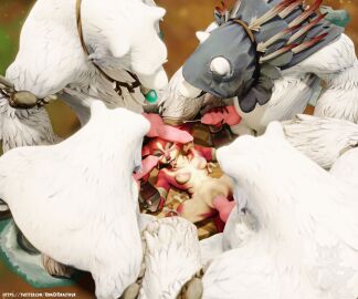 1girls 3d 4boys blizzard_entertainment breasts cum cum_in_pussy cum_on_body cum_on_breasts cum_on_face cumshot female furbolg furbolg_male handjob kingofdracthyr male orgy pussy tagme vaginal_penetration vaginal_sex vulpera vulpera_female warcraft world_of_warcraft