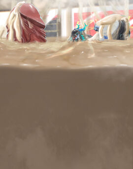 after_orgasm anthro balls bara big_balls big_muscles big_penis cum cum_flood excessive_cum hyper_balls hyper_penis male male_only muscles muscular nude penis scalie solo solo_male thramir1 yaoi