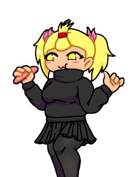 bad_anatomy fat_female female funny_nei_(nenei) nenei original original_character