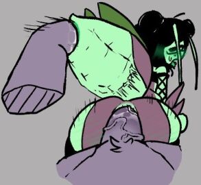 2024 anal anal_sex antennae_(anatomy) anthro anthro_penetrated arthropod arthropod_abdomen arthropod_abdomen_bulge arthropod_abdomen_genitalia arthropod_abdomen_penetration arthropod_abdomen_pussy ass big_ass big_butt biped bitchbug_(sodabug) blush blushing_profusely bodily_fluids body_blush butt_blush clothed clothing crop_top emanata erection eyewear female female_penetrated first_person_view fisting fisting_partner genitals glasses hair hair_bun half-closed_eyes human human_on_anthro human_penetrating human_penetrating_anthro human_penetrating_female insects interspecies legwear looking_at_viewer looking_back looking_back_at_viewer looking_pleasured low_res male male/female male_dominating_female male_fisting_female male_penetrating male_penetrating_female mammal mantis motion_lines narrowed_eyes open_mouth partially_clothed penetration penile penile_penetration penis penis_in_ass pussy rear_view rough_sex sex shirt short_hair simple_background small_waist sweat the_soda_bug thigh_highs tongue tongue_out topwear vein veiny_penis